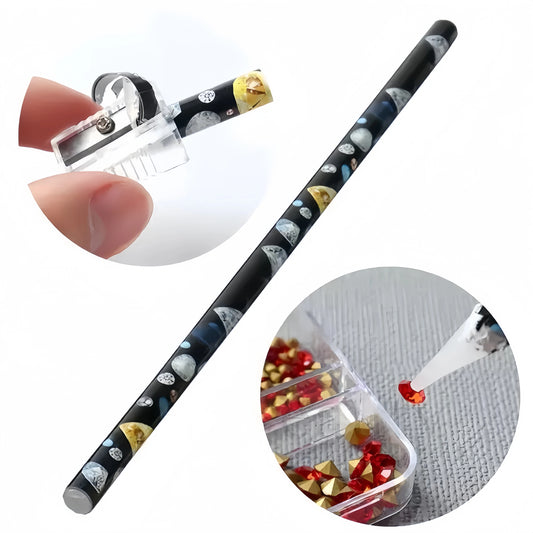 Wax Pencil Rhinestone Picker