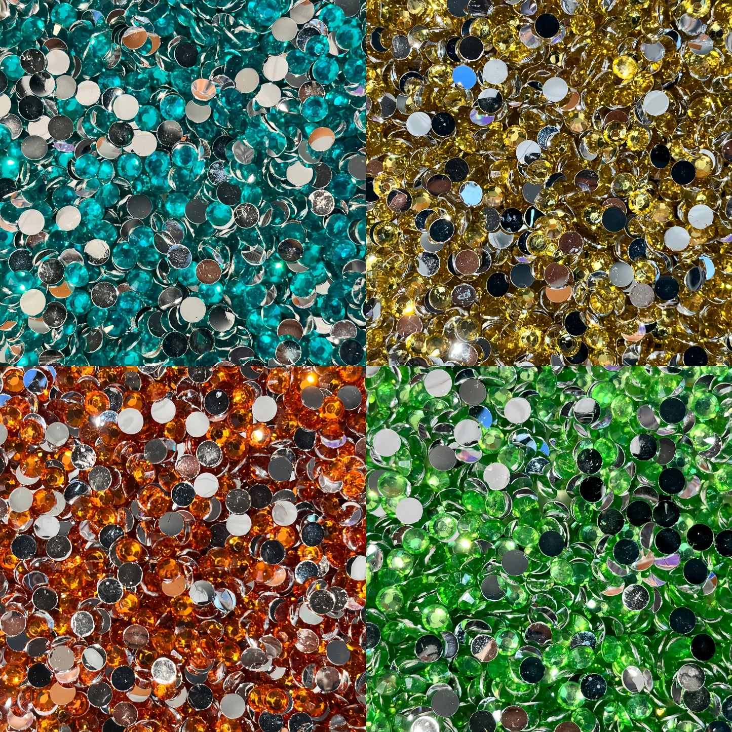 Classic Resin Rhinestone Lucky Bags for DIY