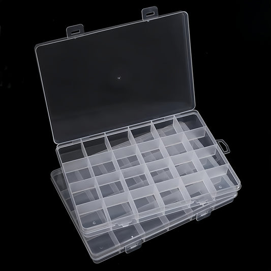 24 Grid Clear Storage Box