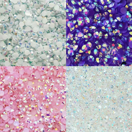 Jelly AB Resin Rhinestone Lucky Bags