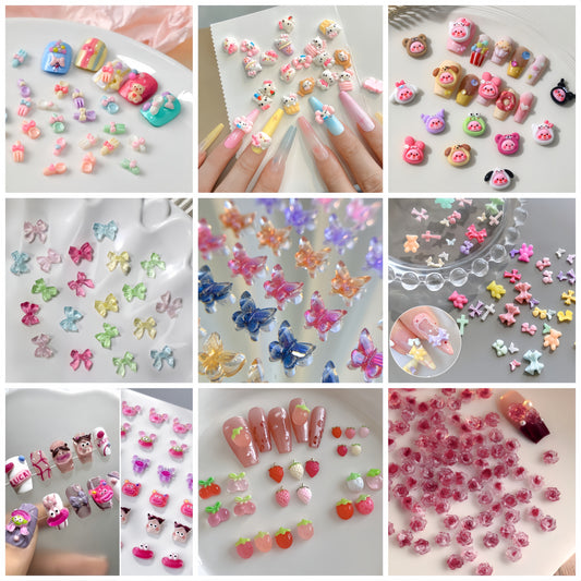 [NEW!] Resin Nail Charms Blind Bag